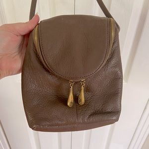 Gently Used HOBO Mahogany Brown Fern Crossbody Bag